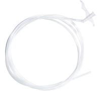 Hzopcw 2pcs Spray Foam Nozzle Replacement, Attractive Extension Tube Spray Foam Nozzle, Universal Plastic Tube Trigger Replacement for Expanding DIY- Clear