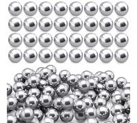 Hzopcw 400pcs 0.12" Paint Mixing Balls, Stainless Steel Balls for Nail Polish, Small Mixing Agitator Balls for Nail Polish Inks Paints- Silver