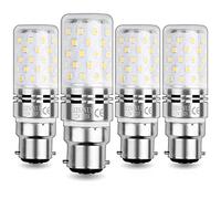HZSANUE B22 LED Corn Bulbs 12W, 3000K Warm White, 1350LM, Bayonet Cap LED Light Bulbs,100W Incandescent Bulbs Equivalent,Pack of 4