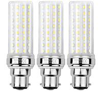HZSANUE LED Corn Bulbs 20W, 3000K Warm White, 2200Lm, B22 Bayonet Cap LED Light Bulbs,150W Incandescent Bulbs Equivalent,Pack of 3