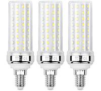 HZSANUE LED Corn Bulbs 20W,E14 Small Edison Screw Bulbs,2200Lm,6000K Daylight White,150W Incandescent Bulbs Equivalent,Pack of 3