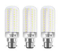 HZSANUE LED Corn Bulbs 26W, 6000K Daylight White, 2900Lm,B22 Bayonet Cap LED Light Bulbs,200W Incandescent Bulbs Equivalent,Pack of 3