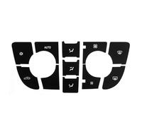 HZSMYXGS Compatible With Opel For Astra J For GTC For Meriva B 2009-2015 Button Sticker Climate Radio Panel Repair Car Accessories Refinishing Switch Automotive interior(TypeB-AC)