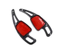 HZSMYXGS Shift Paddles Compatible with A3 A4 2017-2019 Car Steering Wheel Shift Paddle Shifter Extension(Carbon Fiber Black)