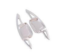 HZSMYXGS Shift Paddles Compatible with A5 A6 A7 2019-2023 Car Steering Wheel Paddle Shifter Extension Gear Shifter Paddle(Silver)