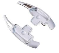 HZSMYXGS Shift Paddles Compatible with Benz for A B C E CLA CLS E GLC GLE GLS SL S V SLC G GLB for Vito Aluminum Alloy Steering Wheel Shift Paddle(Silver)