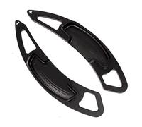 HZSMYXGS Shift Paddles Compatible with Civic 2016 2017 2018 2019 2020 2021 Aluminum Steering Wheel Shift Paddle Shifter Extension(Black)