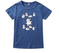 Hzsyc Boys Forsaken Gubby T-Shirts Kids Funny Cute Rabbit Gubby Pullover Shirt (Navy Blue,11-12years)