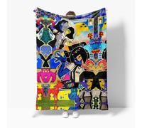 Hzsyc Kids ENA Dream BBQ Throws Blanket Boys ENA- Dream- BBQ Blanket - Soft Lightweight Plush Cozy (K,XL: 60in x 80in)