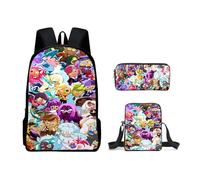 Hzsyc Kids Shadow Milk Cookie Backpack Shoulder Bag Pencil Case 3PCS Set -The Best Gift for Shadow Milk Cookie Fans (C02,16in/3pcs)