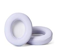 HZTCAM Professional Replacement Ear Pads for Beats Studio Wired/B0500 & Wireless/B0501/Studio 2 & 3/Soft Protein Leather/Noise Isolation Memory Foam (White)