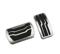 HZTKXADV Stainless Steel Car Pedals Covers For Ford Focus 2 3 4 MK2 MK3 MK4 Kuga Escape RS ST 2005-2019 Clutch Gas Brake Pedal Set Pads