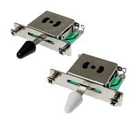Hztuang 2 Piece 5 Way Selector Lever Switch for/SQ Series Electric Guitar Shift Switches