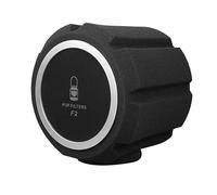 Hztuang F2 Professional Condenser Microphone Studio Screen Acoustic Filter Windscreen Recording Microphone Filter Black Net Easy to Use