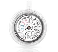 Hztuang NH36 English Date Week Automatic 3.8 O'Clock Crown Watch Movement Mechanical Replacement Parts