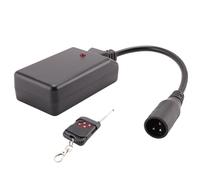 Hztuang Portable 3 Pins XLR Wireless Remote Control Receiver for Smoke Fog Machine DJ Stage Controller Receptor Fogging 400W 900