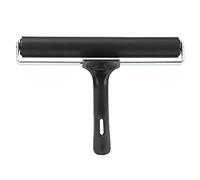 Hztyyier 20cm Rubber Brayer, Rubber Glue Roller Paint Brush Ink Applicator Art Craft Oil Painting Tool for Printmaking, Ink Paint Block Stamping Brayers