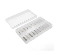 Hztyyier 300PCS Watch Spring Bars Stainless Steel Band Link Removal Pins Manual Wristwatch Strap Repair Tools 8-27mm Length with Suitable for Home or Repair Shop (1.0mm Single Head)