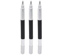 Hztyyier 3Pcs Tungsten Carbide Tip Scriber, Double-Ended Metal Scribe and Etching Marking Pen for Glass Ceramic Tile Metal Wood