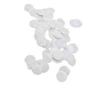 Hztyyier 50-Pack Durable White Silicone Replacement Membrane for Breastpumps Pump in Style Symphony Swing Hand Pump Membranes Parts Accessories