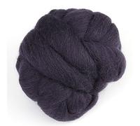 Hztyyier 55g Wool Felting Yarn Felting Wool Roving Yarn FibreNeedle Felting Wool for Weave Scarves Handcraft Materials