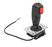 Hztyyier 8-Way Joystick for Flight Games, PC USB, Black, 16 Buttons