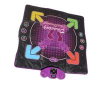 Hztyyier Adjustable Kids Dance Mat Toy 4 Game Modes Built-In Music Dancing Children Material PVC (Luminous)