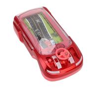 Hztyyier Adventure Racing Car Steering Wheel Toy for Kids, Interactive Racing Game Console for Family Bonding, Kids Simulation Steering Car Toy for Cognitive Development, Compact Adventure (Red)