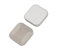 Hztyyier Anti Stress Push Slider Stainless Steel Portable Card for Anxiety Relief At Home Work (Silver)