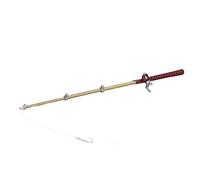 Hztyyier Beautiful Vivid Dollhouse Fishing Rod Retro Model Ideal for 1/12 Miniature Dollhouses