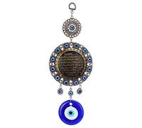 Hztyyier Blue Evil Eye Turkish Ornament Amulet Pendant Home Lucky Protection Wall Hanging Decor Crafts