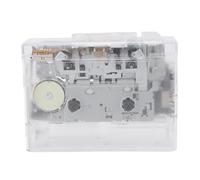 Hztyyier Bluetooth FM Radio Cassette Player Tape Recorder for Music Enthusiasts Transparent