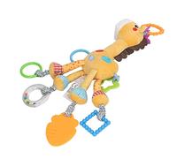 Hztyyier Cartoon Giraffe Baby Stroller Pendant - Soft Plush Toy for Infant Visual Stimulation - Hanging Toy for Vibrant Colors & Auditory Abilities