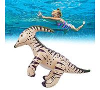 Hztyyier Children's Pool Party Inflatable Dinosaur Toys, Simulation Dinosaur Model for Imagination, PVC Material Inflatable to Improve the Ability to Think (Jielong stands on two feet (the