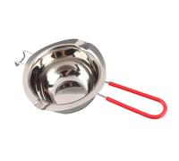 Hztyyier Chocolate Melting Pot Stainless Steel Versatile Bowl for Baking and Cooking,500ml Capacity, Candle Making