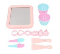 Hztyyier Cold Plate for Ice Cream 304 Stainless Steel Ice Cream Maker with Anti Slip Foot Pads for Imaginative Playtime Fun