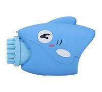 Hztyyier Cute Kids 15 Holes Bubble Maker Cooling Fan Toy, for Outdoor Play, 3 + Years Old (Blue)