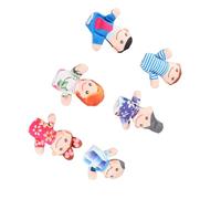 Hztyyier Cute Plush Finger Puppet Set for Interactive Storytelling, Suitable for Teachers and Parents (6pcs)