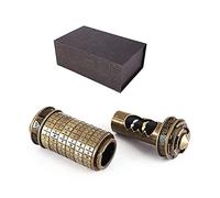 Hztyyier Da Vinci Code Cryptex Letter Password Lock Ring Holder Valentine's Day Birthday Gift With Rings for Her Crafts