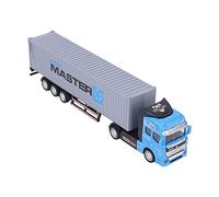 Hztyyier Detachable Realistic Large Colorful Alloy Container Truck Toy Model for Teens Promotes Parent-Child Relationship