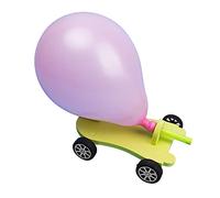 Hztyyier DIY Balloon Power Car Educational Handmade Toy for Kids Science Experiment, Improving and Thinking Ability, Applicable for Kids Educational Toy