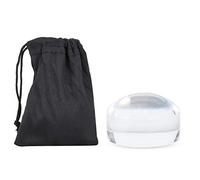 Hztyyier Dome Magnifier, 8X Acrylic Optical Half Ball Lens, 50 x 33mm, Educational & Hobby Magnifiers, Paperweight and Reading Accessory