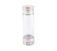 Hztyyier Hydrogen Rich Water Cup Detachable 350ml Clear Hydrogen Water Bottle for Home Fitness Office (Gold)