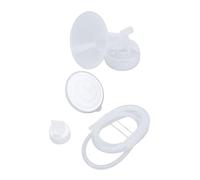 Hztyyier Interchangeable Breastpump Parts Set for Efficient Pumping - 4 Piece Silicone Flange Valve Accessory Kit for S2 S1 9 Plus - Robust and Reliable