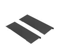 Hztyyier Keyboard Riser, Large Size Non Slip Ergonomic Design Tilted Computer Keyboard Holder, with Secure Silicone Base for Home and Office (Black)