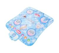 Hztyyier Kids Dance Mat Single Player Music Challenge Game Carpet Toy Blanket for Children ABS PE Fabric
