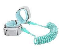 Hztyyier Kids Wrist Leash Safety Harness Strap Rope for 1-10 Years Old Children, Ideal for Crowded Streets and Shopping Malls (Reflective Light Green Lock 360° 2 Meters)