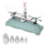 Hztyyier Laboratory Weight Set, Metal Mass Pieces with Plastic Storage Box, High Precision Balance Scale Weights for Physics Science Experiments, 100g-500g