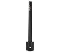 Hztyyier Leather Half-Round Corner Punch Cutter, 35mm, 7 Sizes, Stainless Steel Handle, Black