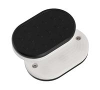 Hztyyier Magnetic Fishscale Pattern Stress Relief Push Slider Toy for Adults, Aluminum Alloy Sensory Toy for Anxiety and ADHD, Portable for Work and Travel (Black)